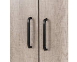 OLIVER 3 DOOR WARDROBE - LIGHT OAK EFFECT
