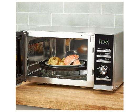 Haden 900W 25L Combi-Microwave Silver