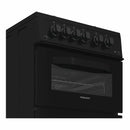 Hotpoint HTG5GCB Gas Twin Cooker 50CM - 59L with Fast Preheat