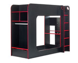 Impact Gaming Bunk Bed Black & Red