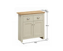 Lincoln Sideboard with 2 Doors & 2 Drawers