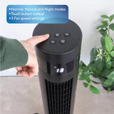 Igenix 35" Digital Tower Fan - Black