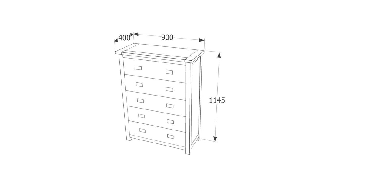 Ballard 5 Drawer Chest