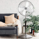 Igenix 16" Chrome Pedestal Fan
