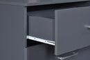 Highbury 3 Drawer Chest - Dark Grey