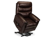 Phillip Leather Rise & Recline Chair - Dual Motor