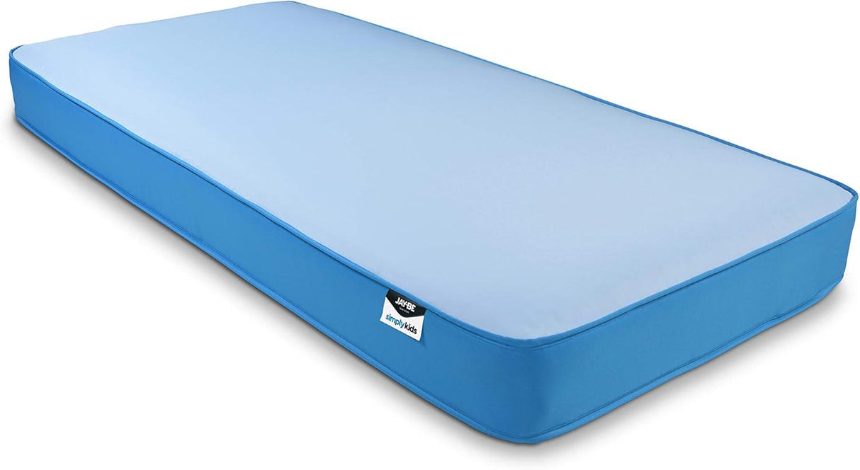 Jay-Be Simply Kids Waterproof Anti-Microbial Foam Free Sprung Mattress-Single