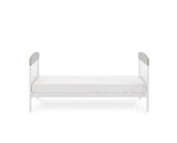 Grace Inspire Cot Bed & Under Drawer - Me & Mini Me Elephants Grey