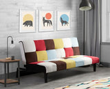 AURORA RAINBOW PATCHED SOFA BED