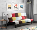 AURORA RAINBOW PATCHED SOFA BED