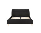 Otley Double Bed - Charcoal