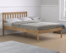 Lisbon Double Bed - Pine