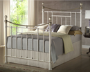 Bronte Double Bed - Cream