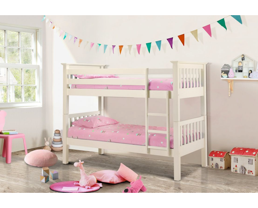 Bailey Bunk Bed-White
