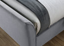 Cora King Size Bed - Grey