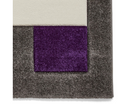 Brooke Grey/Purple - 160cm x 220cm