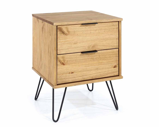 Austin 2 Drawer Bedside Cabinet