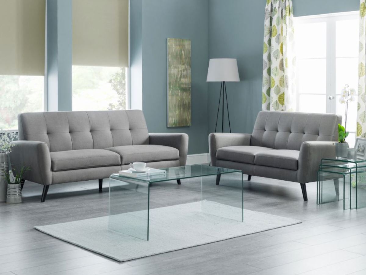 Moki Compact Retro 2 Seater Sofa