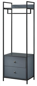 Alva Duo Bedroom Set - Dark Grey