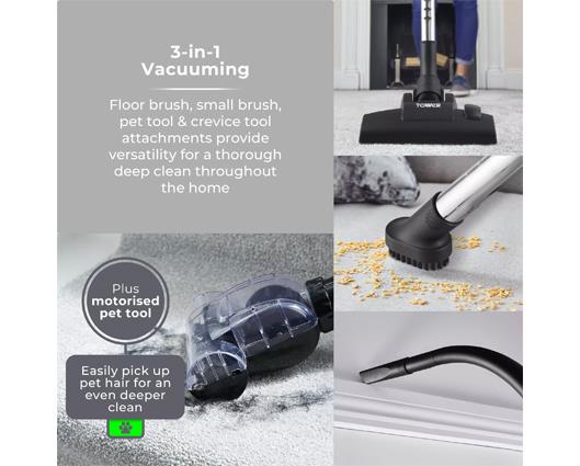 Tower TXP10 1.5 Litre Cylinder Vacuum Cleaner