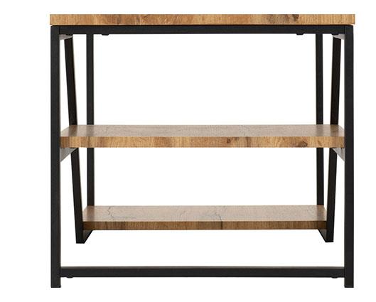 LEON 2 DRAWER COFFEE TABLE - MEDIUM OAK EFFECT