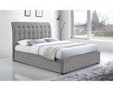 Hanson King Bed Frame-Light Grey