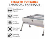 Tower Party Drum Portable Charcoal BBQ