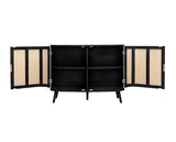 Noah 2 Door Sideboard - Black