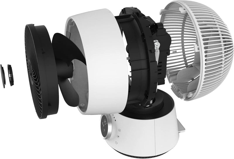 Igenix 9 Inch Digital Turbo Air Circulator Fan - White