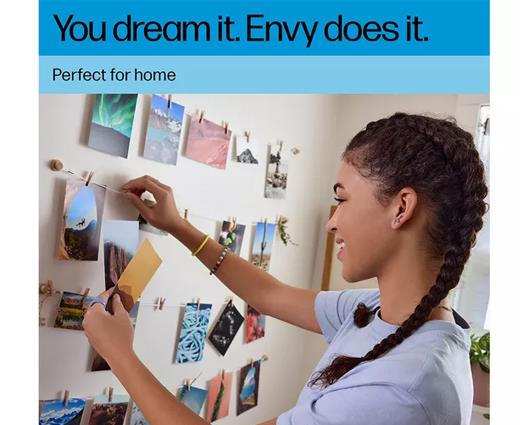 ENTITY Book 15.6" Laptop -Intel Celeron, 128 GB, Grey & HP Envy 6120e All-in-One Inkjet Wireless Printer with Fax