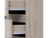 MALVERN 3 DRAWER BEDSIDE - URBAN SNOW