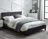 Rosa Velvet Bed in a Box Cream - Single