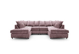Heidi U-Shape Sofa - Pink