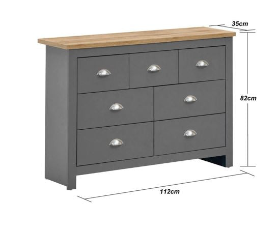 Lincoln 3 Piece Bedroom Set