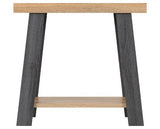 EDDIE SIDE TABLE - GREY/SONOMA EFFECT