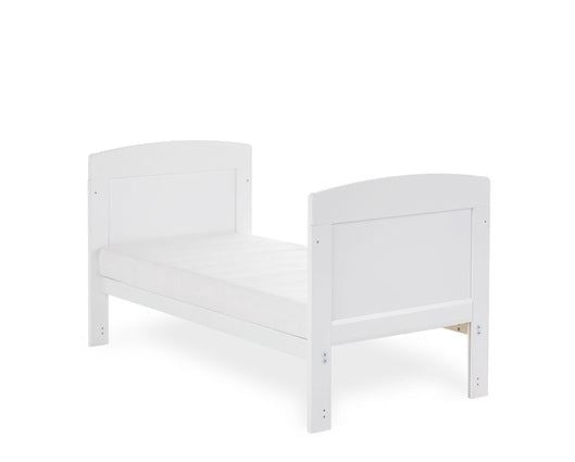 Grace Mini Cot Bed & Under Drawer - White