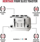 Haden Heritage 4 Slice Toaster Ivory