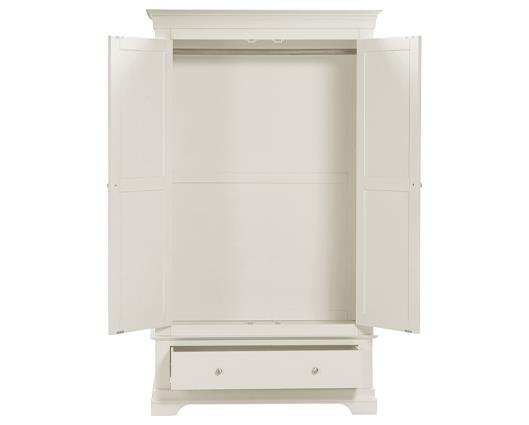 BORDEAUX 2 DOOR WARDROBE - IVORY