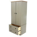 Corona Classic 2 door, 2 drawer wardrobe