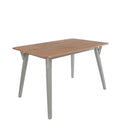 Corona Grey 140cm kitchen table & 2 bench set