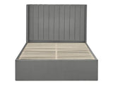 Leila Dual Storage Door Bed Steel Grey - Double