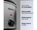 3.5L Slow Cooker Stainless Steel