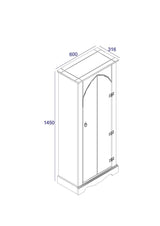 Corona Premium Vestry Cupboard