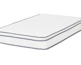 YASMIN 4'6" ROLL UP MATTRESS 24CM (POCKET SPRING) - WHITE