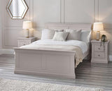 Clermont Bed Light Grey - King