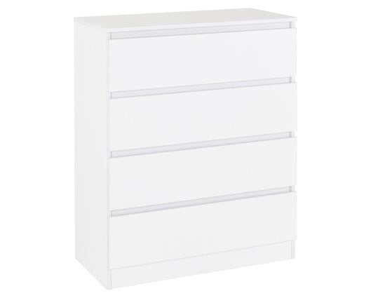 MALVERN 3 DOOR WARDROBE BEDROOM SET - WHITE