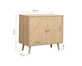 Herringford 2 Door Sideboard - Oak