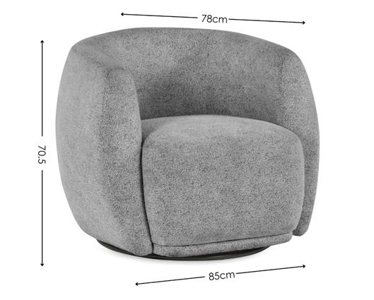 Bowline Swivel Chair Fossil