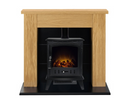 Cyra Stove Suite in Oak, 39 Inch