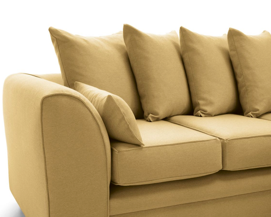 Daisy Right Hand Facing Corner Sofa - Mustard